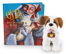 Load image into Gallery viewer, Elf on the Shelf Elf Pets®: A Saint Bernard Tradition