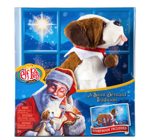 Elf on the Shelf Elf Pets®: A Saint Bernard Tradition