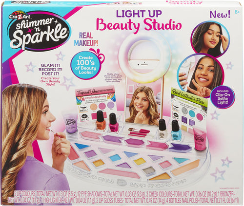 Shimmer and Sparkle Light up Beauty Studio