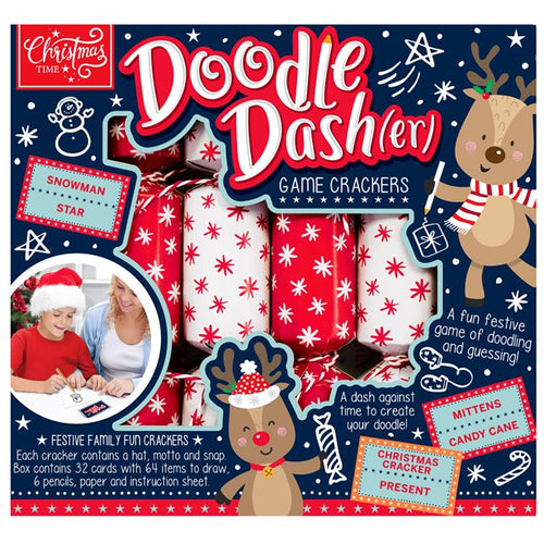 Doodle Dasher Game Crackers - 23cm