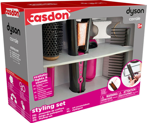 Casdon Dyson Corrale hair straighteners styling set