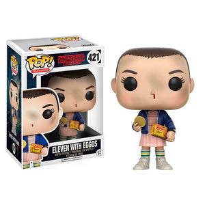 POP figure Stranger Things Eleven with Eggos