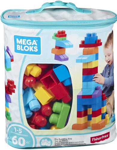 Mega Bloks Building Bag 60 Piece Classic