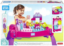 Load image into Gallery viewer, Fisher Price Mega Bloks Build N Learn Table Pink