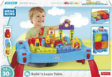 Load image into Gallery viewer, Mega Bloks Build N Learn Table