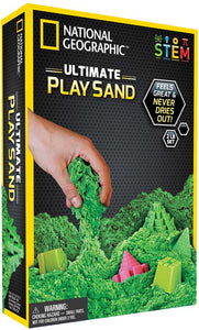 National Geographic Green Play Sand